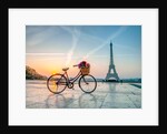 Bicycle and Eiffel tower by Assaf Frank